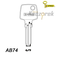 Expres 250 - klucz surowy mosiężny - AB74